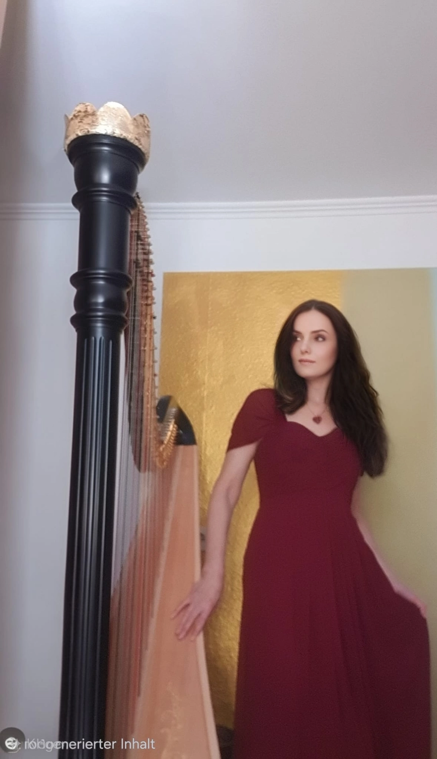 Tatjana Gribbe - Harfenistin mit Herz