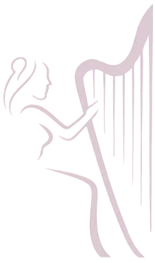 Logo Tatjana Gribbe - Harfenistin mit Herz